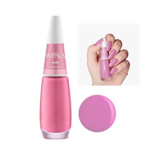 Kit c/9 Esmalte Impala Cremoso Cor: Xodo