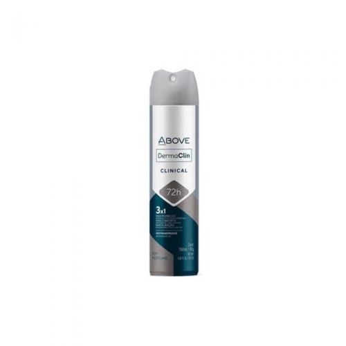 Kit c/4 Unidades de Desodorante Above Dermaclin Clinical Sem Perfume 150mL