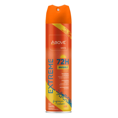 Kit c/4 Unidades de Desodorante Aerosol Above 150ml Extreme Sun 72h 150ml