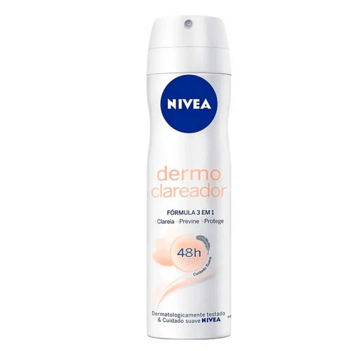 Kit c/9 Unidades de Desodorante Aerosol Nivea Dermo Clareador 150ml