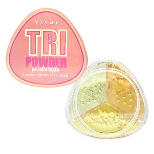 Kit c/9 Tri Powder Pó Solto Triplo Vivai Kit c/9 Tri Powder Pó Solto Triplo Vivai