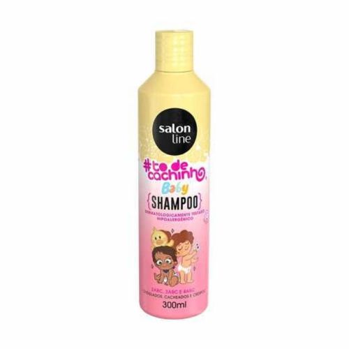 Kit c/9 Shampoo Salon Line #Todecachinho Baby 300ml
