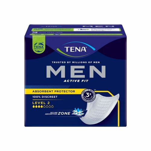 Kit c/9 Absorvente Tena Men Level 2 c/10 Unidades