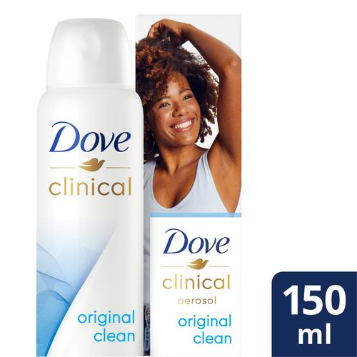 Kit c/4 Unidades de Desodorante Dove Aero Clinical Original Woman