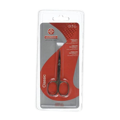 Kit c/2 Unidades de Tesoura Para Unhas Mundial Classic Curva Bc-427