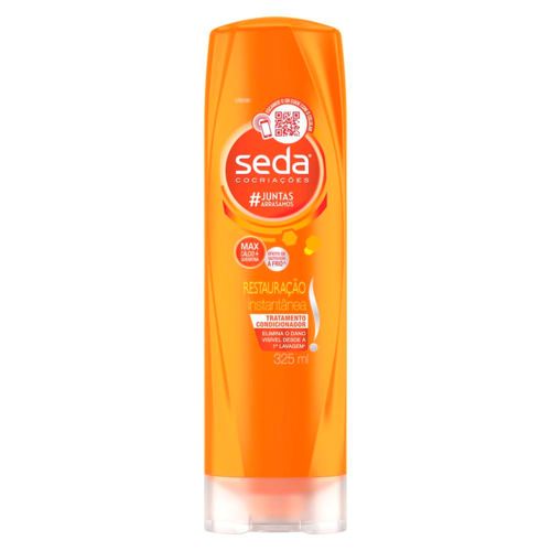 Kit c/4 Condicionador Seda Sos Restauração Instantânea 325ml