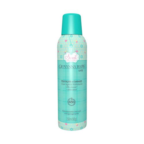 Kit c/4 Unidades de Desodorante Giovanna Baby Aero Candy 150ml