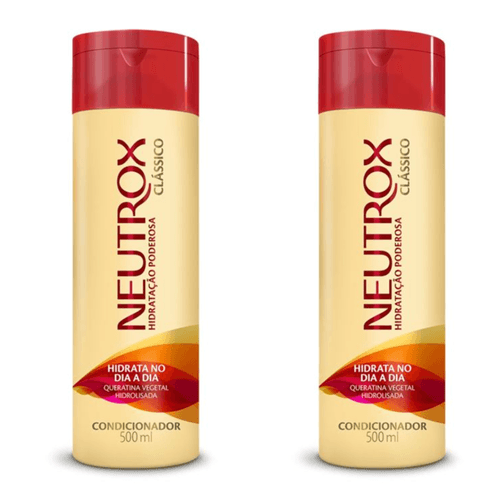 Kit c/2 Unidades de Condicionador Neutrox 500ml
