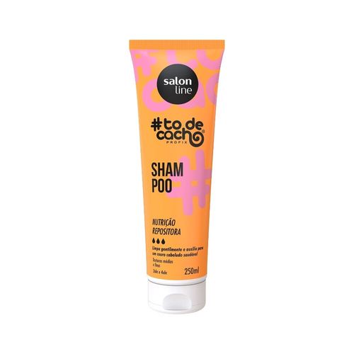 Kit c/2 Shampoo #todecacho Nutrição Repositora 250ml
