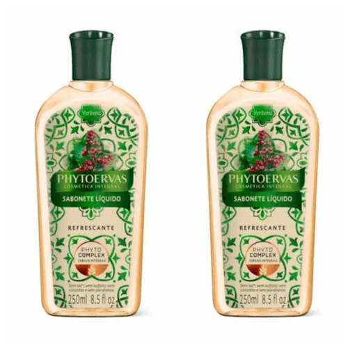 Kit c/2 Unidades de Sabonete Líquido Vegetal Phytoervas Verbena 250ml