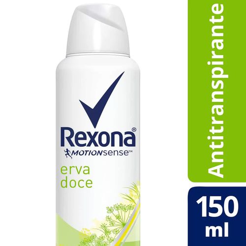 Kit c/2 Unidades de Desodorante Rexona Aero Erva Doce 150ml