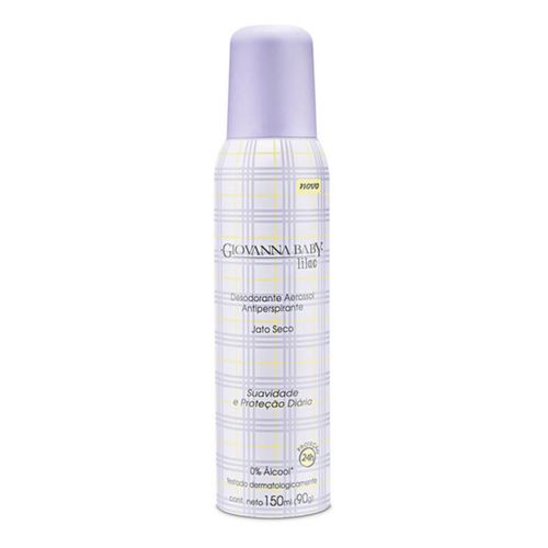 Kit c/2 Unidades de Desodorante Giovanna Baby Aero Lilac 150ml