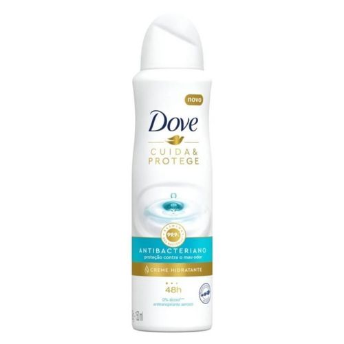 Kit c/2 Unidades de Desodorante Dove Aero Anti Cuida/Protege 150ml
