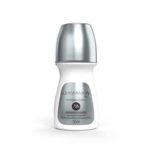 Kit c/2 Unidades de Desodorante Giovanna Baby Rollon Silver 50ml