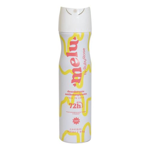 Kit c/2 Unidades de Desodorante Aerosol Fall In Love Melu Rr68014 Ruby Rose