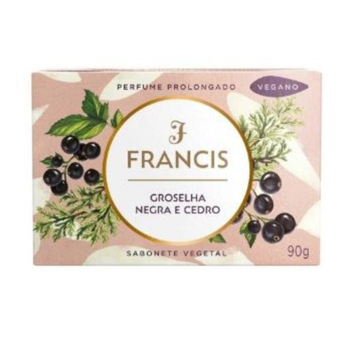 Kit c/2 Sabonete Francis Clássico 90g Preto