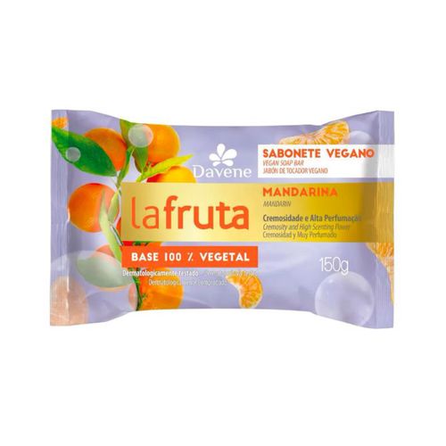 Kit c/2 Davene Sabonete Lafruta Mandarina 150g