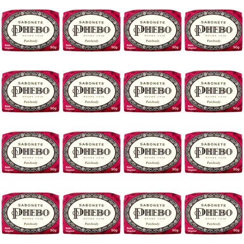 Kit c/16 Sabonetes Phebo Patchouly 90g