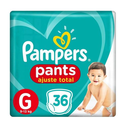 Kit 2 Fraldas Confortsec Pants Mega ”G” Pampers Simples Pc36 Unidades cada