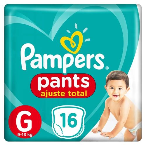 Kit 2 Fraldas Confortsec Pants ”G” Pampers Simples c/16 Unidades cada
