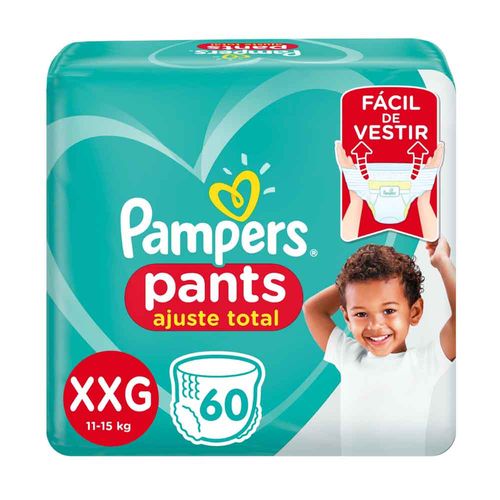 Kit 2 Fraldas Confortsec Pants Bag ”Xxg” Pampers Simples Pc 60 Unidades cada