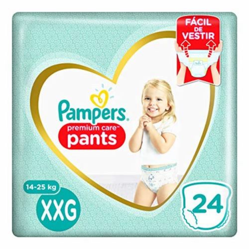 Kit 4 Fraldas Pampers Pants Premium Care Com 24 Unidades cada Xxg