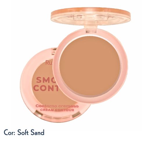 Contorno Cremoso Smooth Contour em Creme Ruby Rose 5g 01 Soft Sand Contorno Cremoso Smooth Contour em Creme Ruby Rose 5g 01 Soft Sand