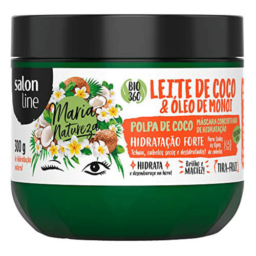 Salon Line Maria Natureza Máscara Leite De Coco Hidrata