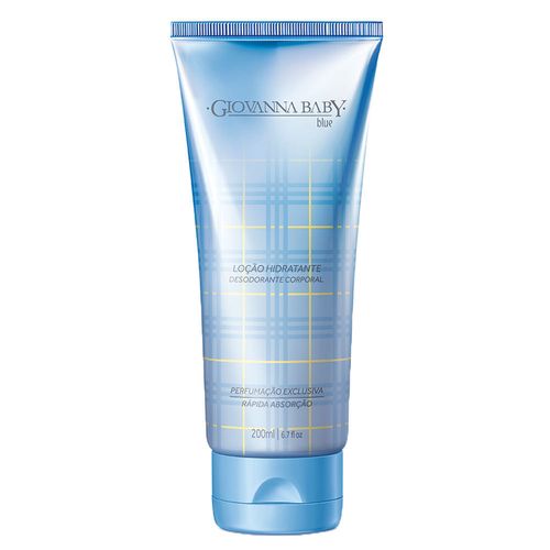 Loção Hidratante Desodorante Corporal Giovanna Baby Blue 200ml