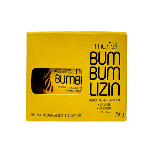 Hidratante Firmador Bum Bum Lizin 250g Muriel Hidratante Firmador Bum Bum Lizin 250g Muriel