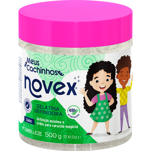Novex Meus Cachinhos Gelatina Definição 500g Novex Meus Cachinhos Gelatina Definição 500g