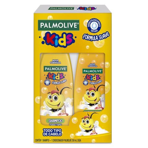 Kit Infantil Palmolive Kids 1 Shampoo + 1 Condicionador 350ml Kit Infantil Palmolive Kids 1 Shampoo + 1 Condicionador 350ml