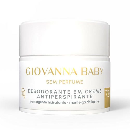 Giovanna Baby Desodorante Creme S/ Perfume 55G