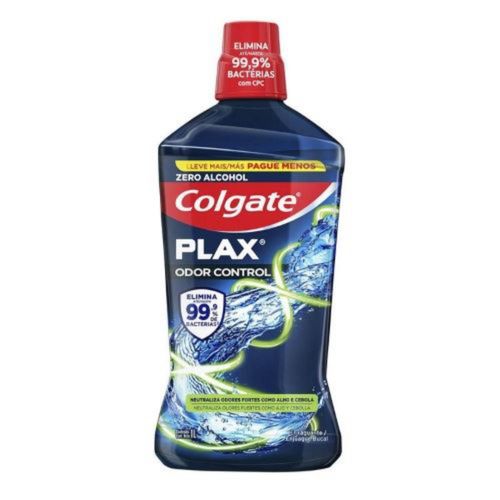 Enxaguante Bucal Colgate Plax Odor Control Zero Alcool 1000ml Enxaguante Bucal Colgate Plax Odor Control Zero Alcool 1000ml