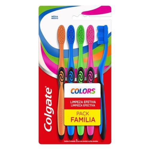 Escova Dental Colgate Colors 5 Und Escova Dental Colgate Colors 5 Und