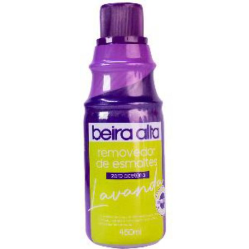 Beira Alta Removedor de Esmalte Lavanda Zero Acetona 450ml Beira Alta Removedor de Esmalte Lavanda Zero Acetona 450ml