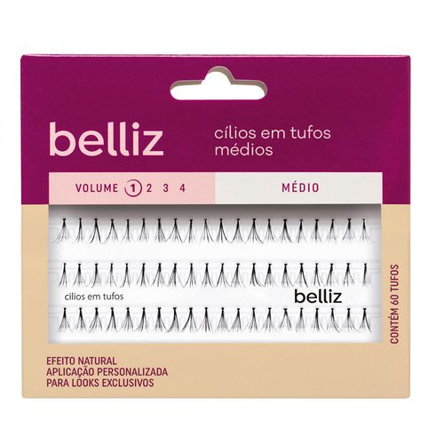 Belliz Cilios Belliz Tufos Médios Ref. 524 Belliz Cilios Belliz Tufos Médios Ref. 524