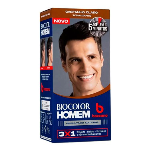 Tintura Biocolor Homem 60g Castanho Claro