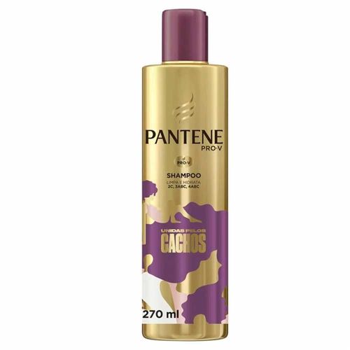 Shampoo Pantene Unidas Pelos Cachos 270Ml