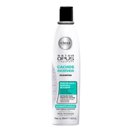 Shampoo Salon Opus 350ml Cachos + Óleo De Coco Shampoo Salon Opus 350ml Cachos + Óleo De Coco