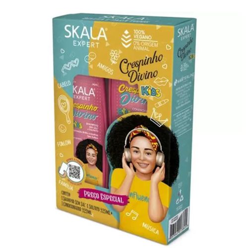 Shampoo + Condicionador Skala 325ml Mais Crespinhos Shampoo + Condicionador Skala 325ml Mais Crespinhos