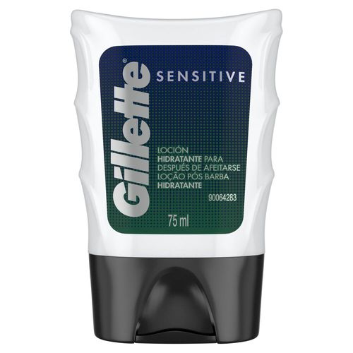 Loção Pós Barba Hidratante Gillette Sensitive 75ml Loção Pós Barba Hidratante Gillette Sensitive 75ml