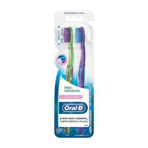 Escova Dental Oral-B Pro-Gengiva  c/2 Unidades