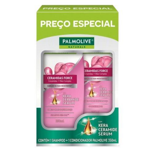 Shampoo + Condicionador Palmolive 350ml Ceramidas Shampoo + Condicionador Palmolive 350ml Ceramidas