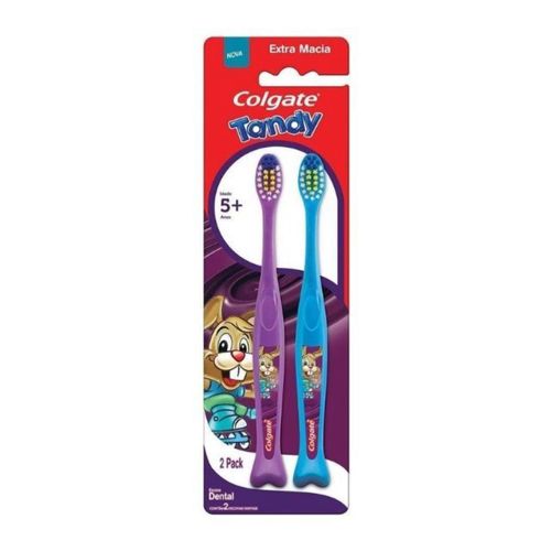 Escova De Dentes Colgate Tandy Com 2 Unidades Escova De Dentes Colgate Tandy Com 2 Unidades