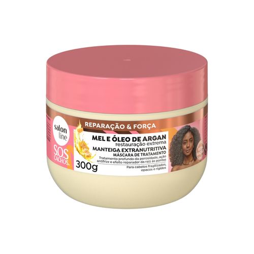 Creme Para Tratamento Salon Line 300g Meu Liso Manteiga Mel E Óleo De Argan Creme Para Tratamento Salon Line 300g Meu Liso Manteiga Mel E Óleo De Argan