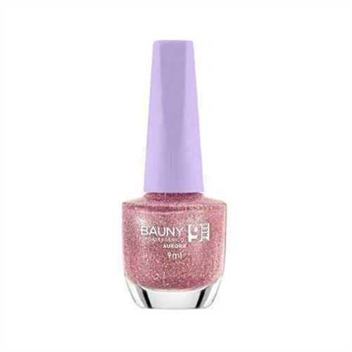Bauny Esmalte Glitter 9Free 9ml - Cor Aurora Bauny Esmalte Glitter 9Free 9ml - Cor Aurora