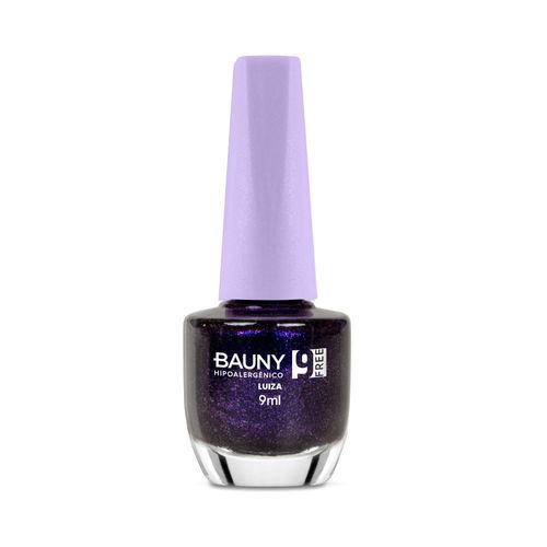 Bauny Esmalte Metalizado 9Free 9ml - Cor Luisa Bauny Esmalte Metalizado 9Free 9ml - Cor Luisa