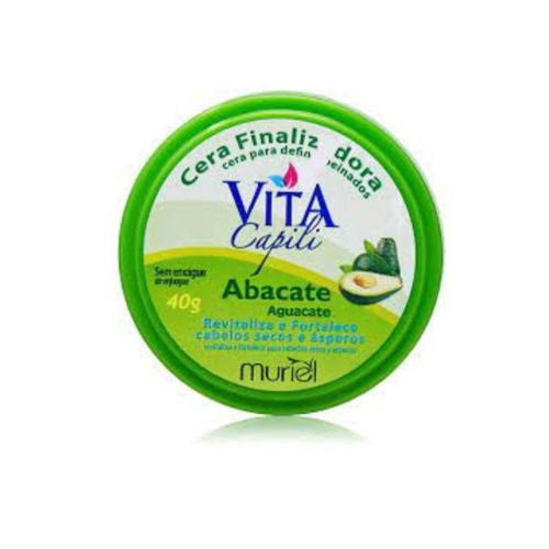 Cera Capilar Vita Capili 40g Abacate