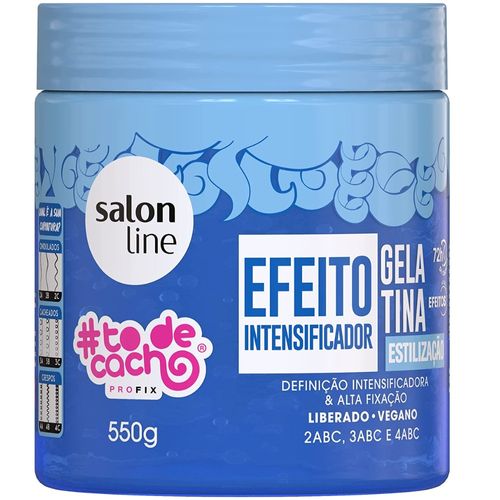 Gelatina Salon Line 500g Todecacho Efeito Intenso